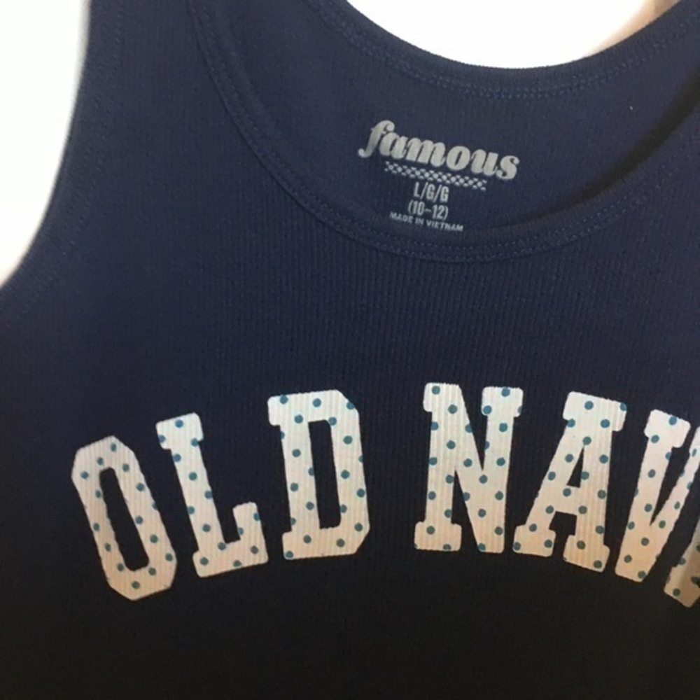 Old Navy Girls size 10/12 tank top - Picture 3 of 6